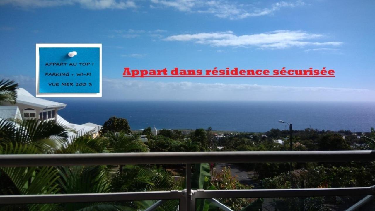 Magnifique T2 Vue Mer Saint-Leu Bagian luar foto